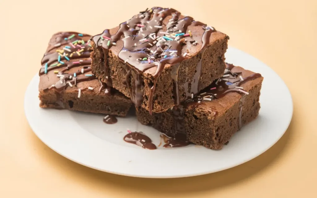 Brownie postres sin harina